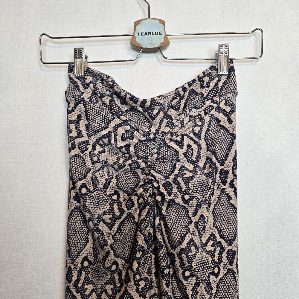 🔴 3/$30 Lici Python S Snake Reptile V-Cut Scrunch Legging S - Picture 7 of 13